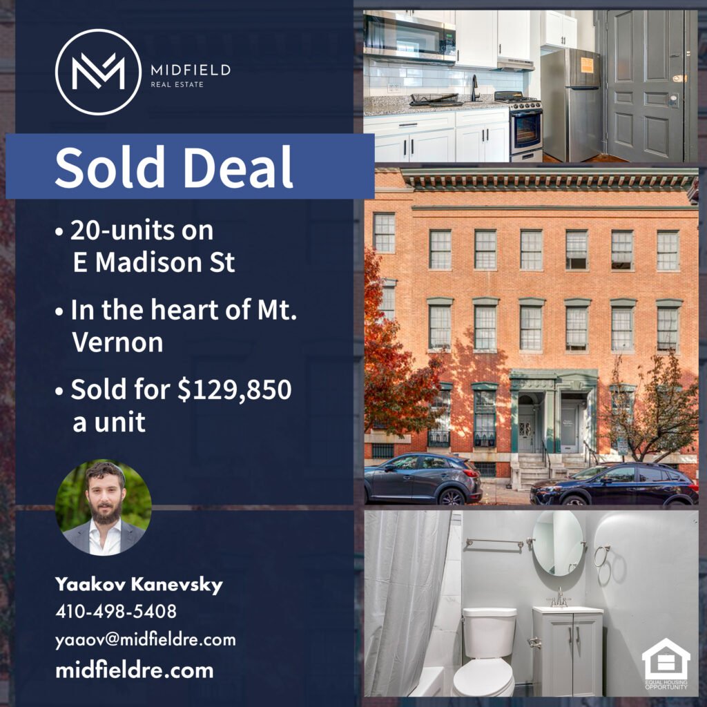 20-unit multifamily property sale